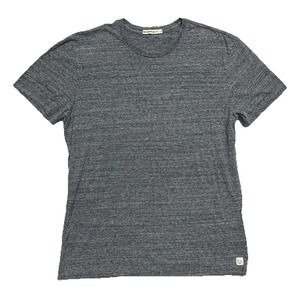 Marine Layer Mens Gray Shirt Signature Crew Tee Short Sleeve Size Medium Re-Spun
